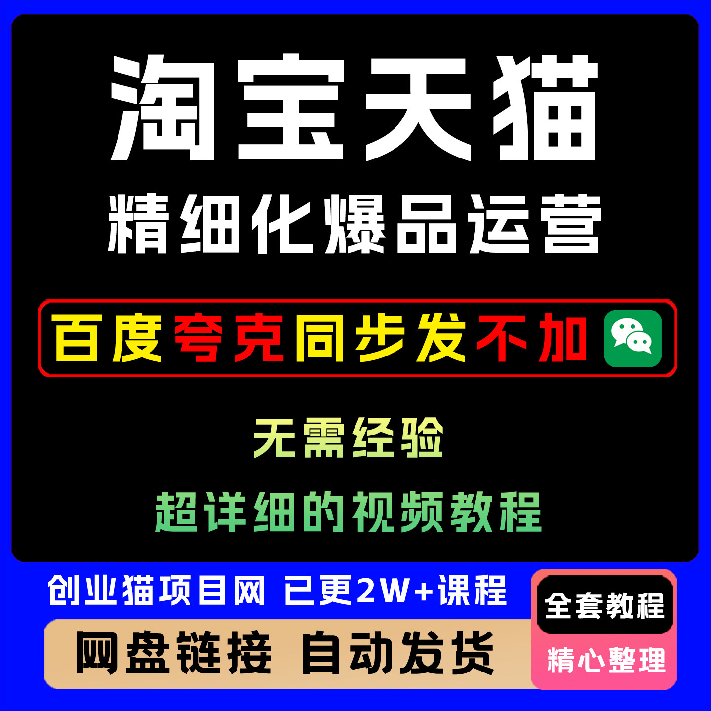 2025淘宝天猫精细化爆品运营9月杭州线下课音频+字幕教程科技课程