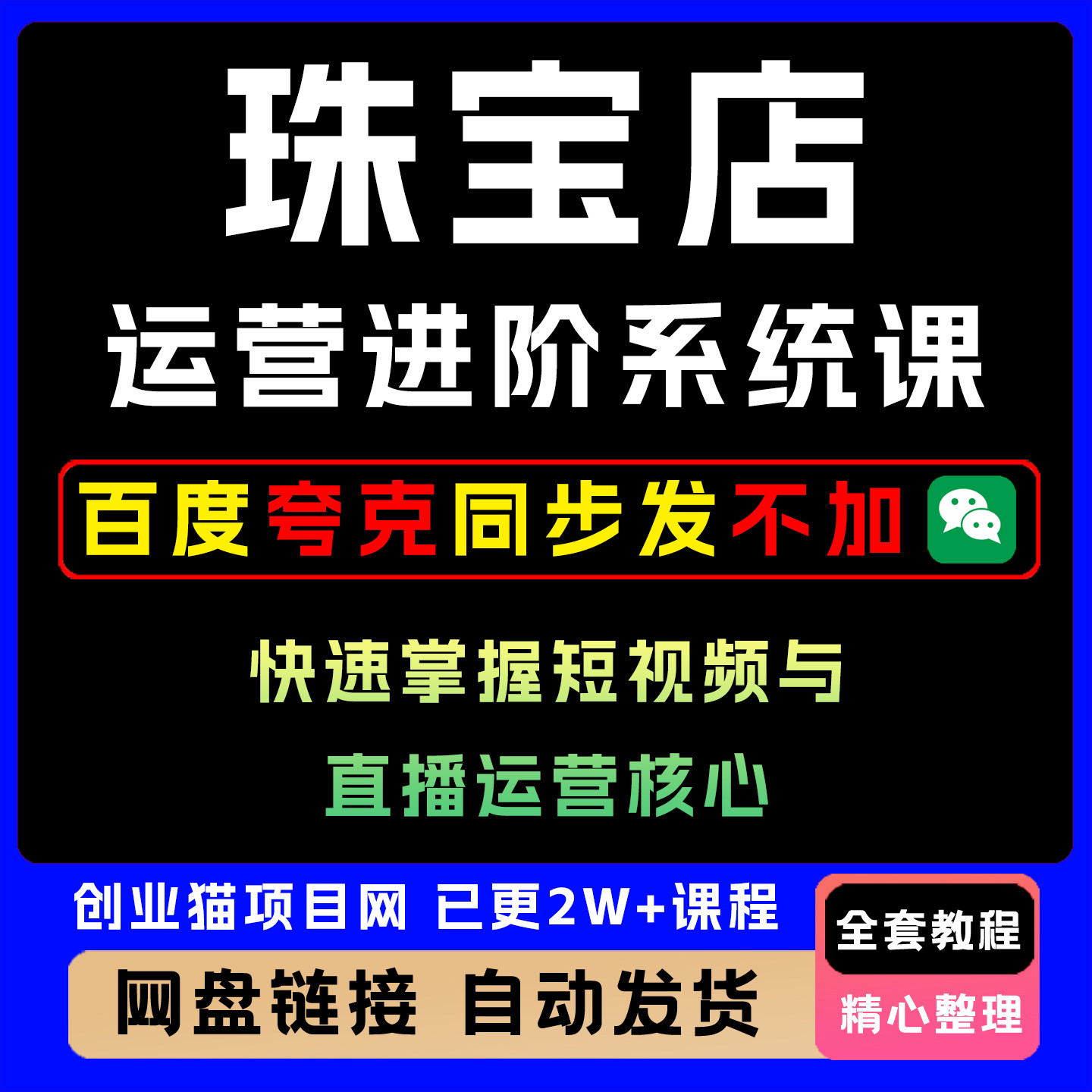 2025珠宝店新媒体营销快速掌握短视频与直播运营核心策略全套教程