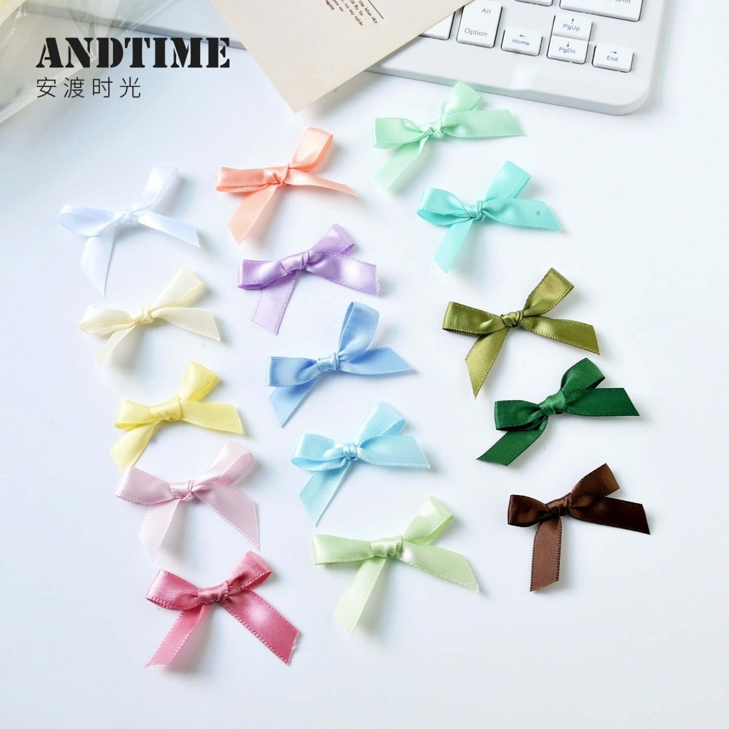 1cm加密蝴蝶结手工DIY材料甜品台布置气球装饰蝴蝶结礼盒氛围装饰