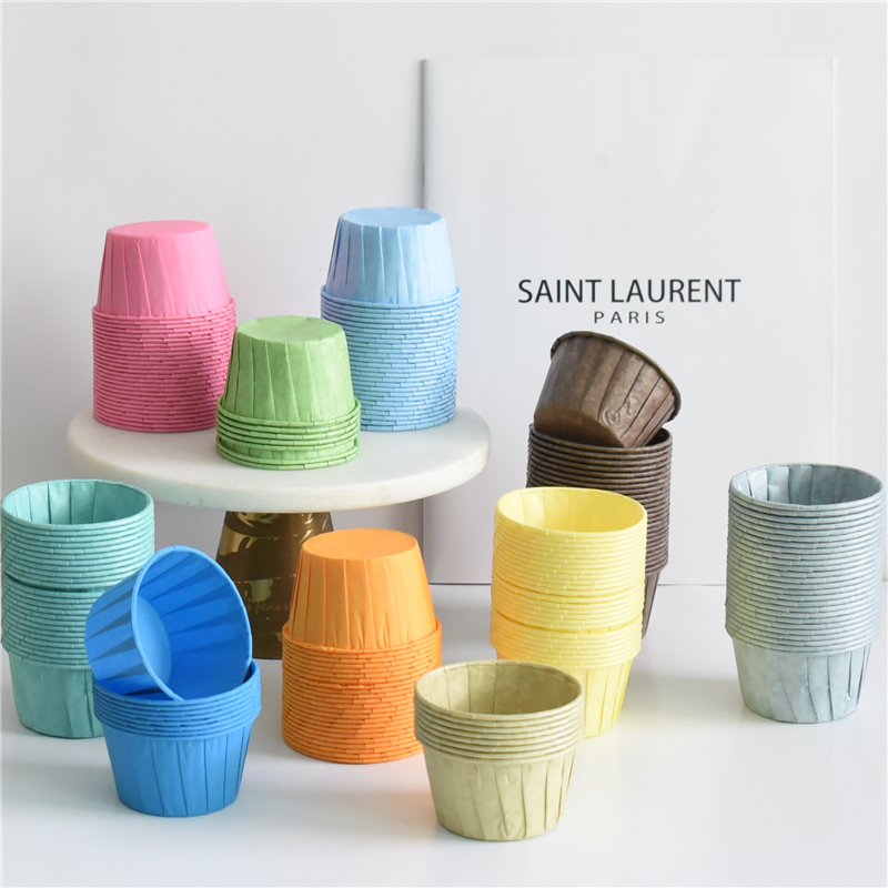 耐高温油纸杯卷口纸杯