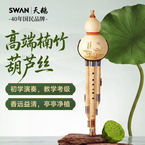 天鹅2026新款夏荷葫芦丝