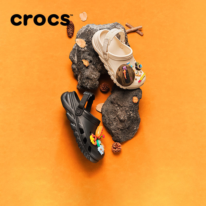 Crocs卡骆驰蜗轮洞洞鞋男沙滩鞋户外拖鞋凉鞋女鞋|208776
