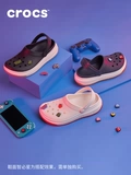 Crocs Тапочки в стиле Crocs, кроксы, женские тапочки, пляжная обувь, закрытый носок