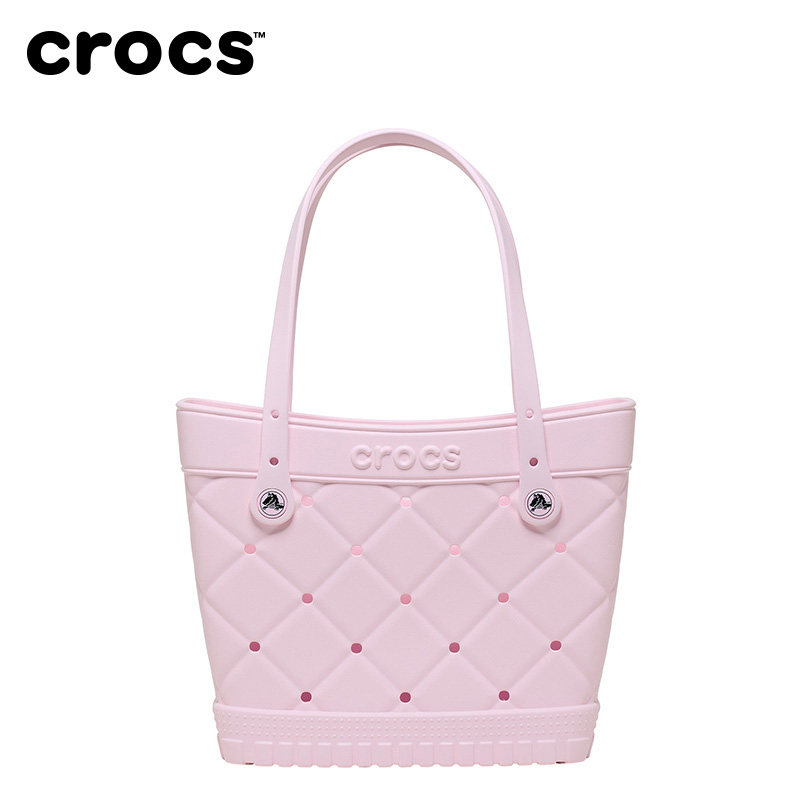 Crocs卡骆驰经典中号绗缝托特包|212401