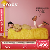 白鹿同款 211743 女鞋 Crocs卡骆驰经典 雪绒靴暖棉短靴户外靴子时尚