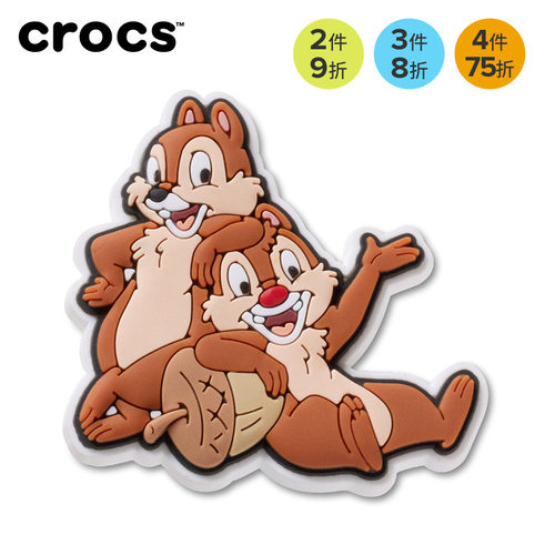 Crocs卡骆驰智必星配件洞洞鞋花 米奇朋友黛丝 唐老鸭 奇奇蒂蒂