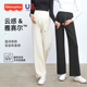 外穿宽松无托腹小个子大码 费雪孕妇阔腿裤 子春秋2026新款 秋冬加绒