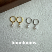 欧阳娜娜同款 珍珠耳圈天然淡水珍珠S925银圈日常精致百搭高级感