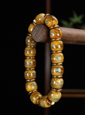 牦牛骨绿松石手链手串