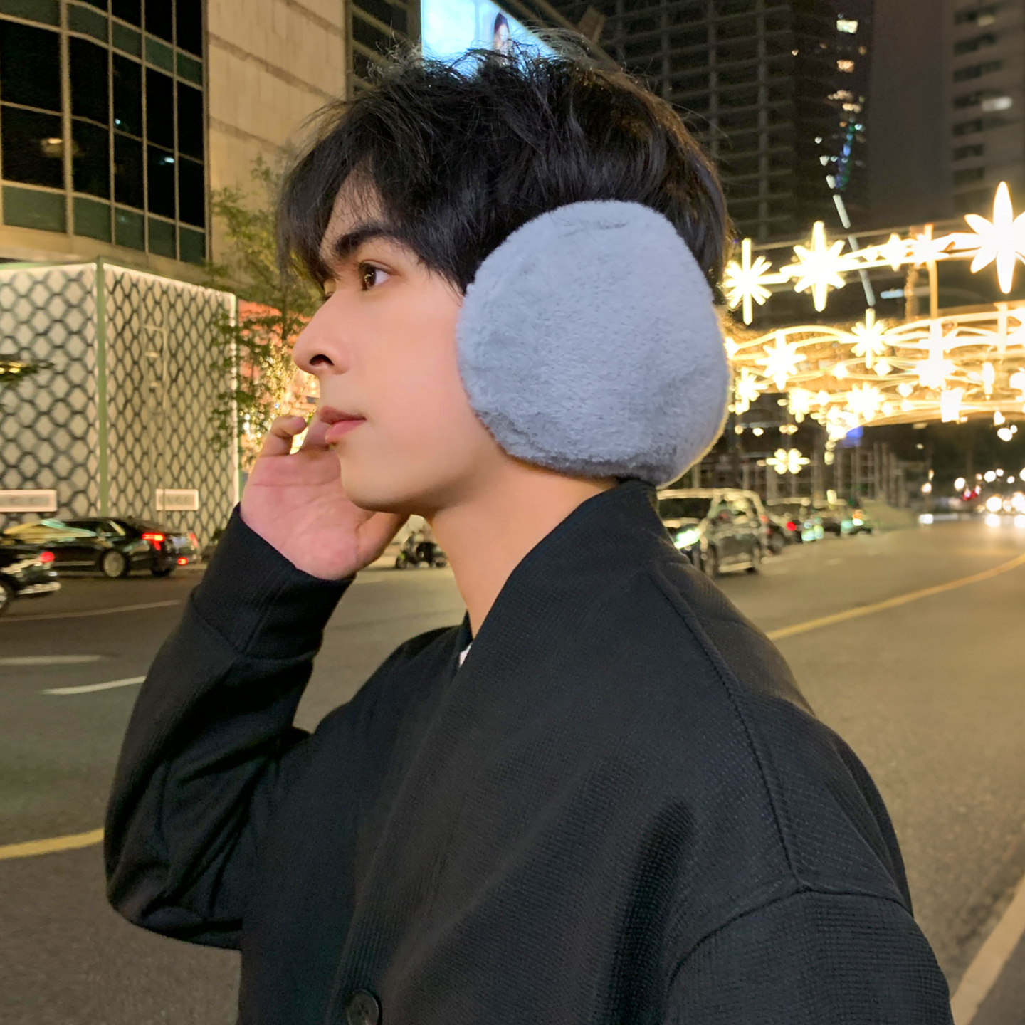 防寒耳罩男加大骑行护耳2025新款爆款耳包耳套耳帽男款耳暖耳风子