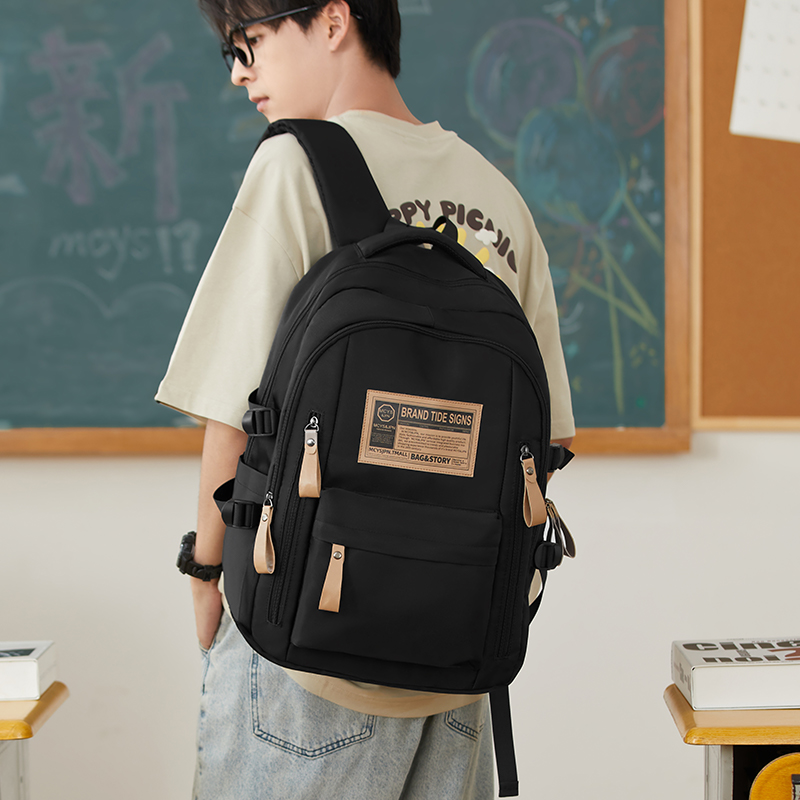 书包初中学生男孩子的高颜值青少年大容量2025新款小学生双肩背包