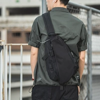 Нагрудная сумка, мужская универсальная сумка на одно плечо, небольшой рюкзак для отдыха, в корейском стиле