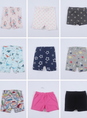 g*p儿童夏季休闲短裤男女童宝宝纯棉弹力舒适百搭松紧腰裤子