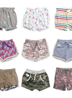 G*P儿童夏短裤男女童宝宝全棉柔软休闲百搭裤子凉爽舒适外穿短裤