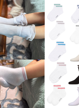 儿童精梳棉无骨短袜男女童四季棉质弹力袜子舒适好穿洋气吸汗袜子