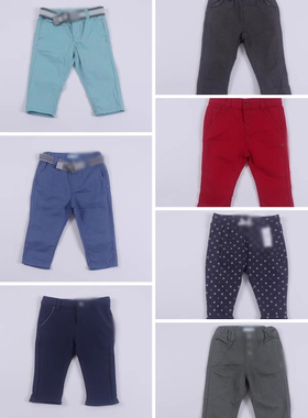 宝宝春秋冬纯棉弹力洋气长裤法单家男女童舒适休闲百搭休闲裤子