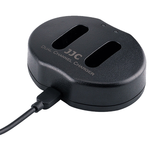 JJC双充NP-BX1充电器RX1RIIRX100M2/M3/M4/M5/M7 HX300 RX100III RX100IV RX100M6适用于索尼黑卡7电池充电器