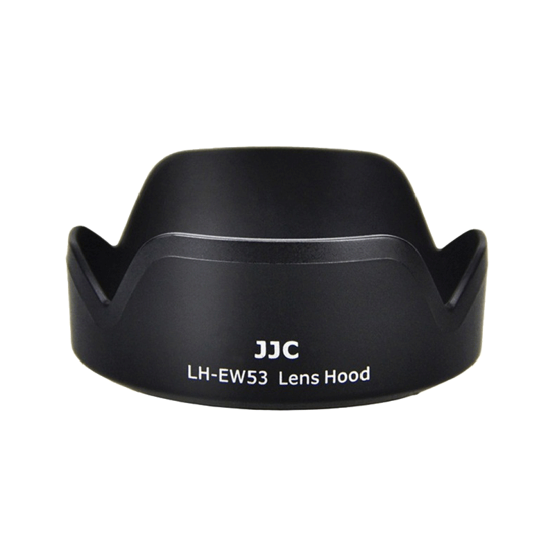JJC 适用佳能EW-53遮光罩EF-M 15-45mm镜头RF-S 18-45mm R100 R50 R10 R7R6