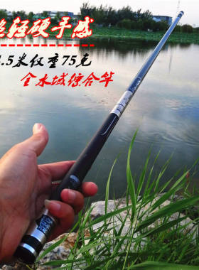 流氓竿5.1米28调台钓竿4.7竞技竿4.9综合黑坑鱼竿5.9手竿8.1钓竿6
