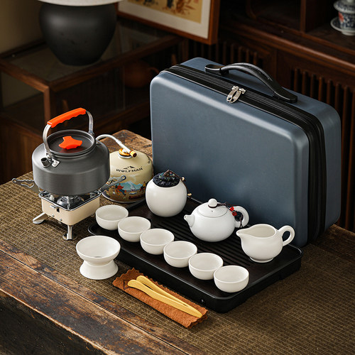 户外旅行茶具一整套装便携包