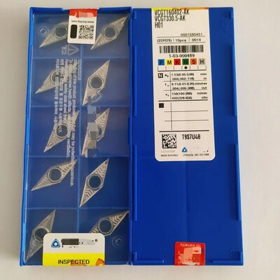 数控车刀片铝合金用VCGT160402/VCGT110304尖刀刀粒外圆内孔刀头