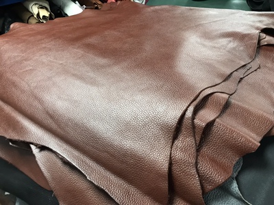 头层羊皮仿鹿皮真皮皮料1.0mm 5-6尺 50/张 鞋材包料 手感软