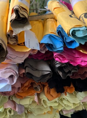 壹线品牌！颜色齐！绒感细腻！意大利stefania产羊反绒皮料 1.0mm