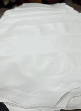 丝绸感！手感顺滑！澳洲大厂packer 白色袋鼠皮 0.6-0.8mm 皮靓