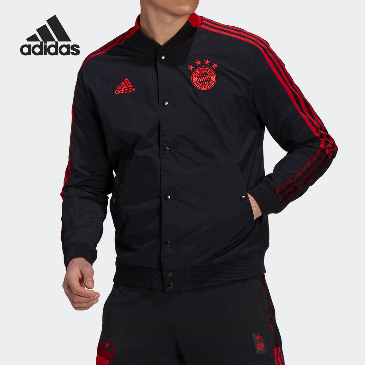 Adidas/阿迪达斯正品 夏季新款男子休闲运动夹克外套GU6961