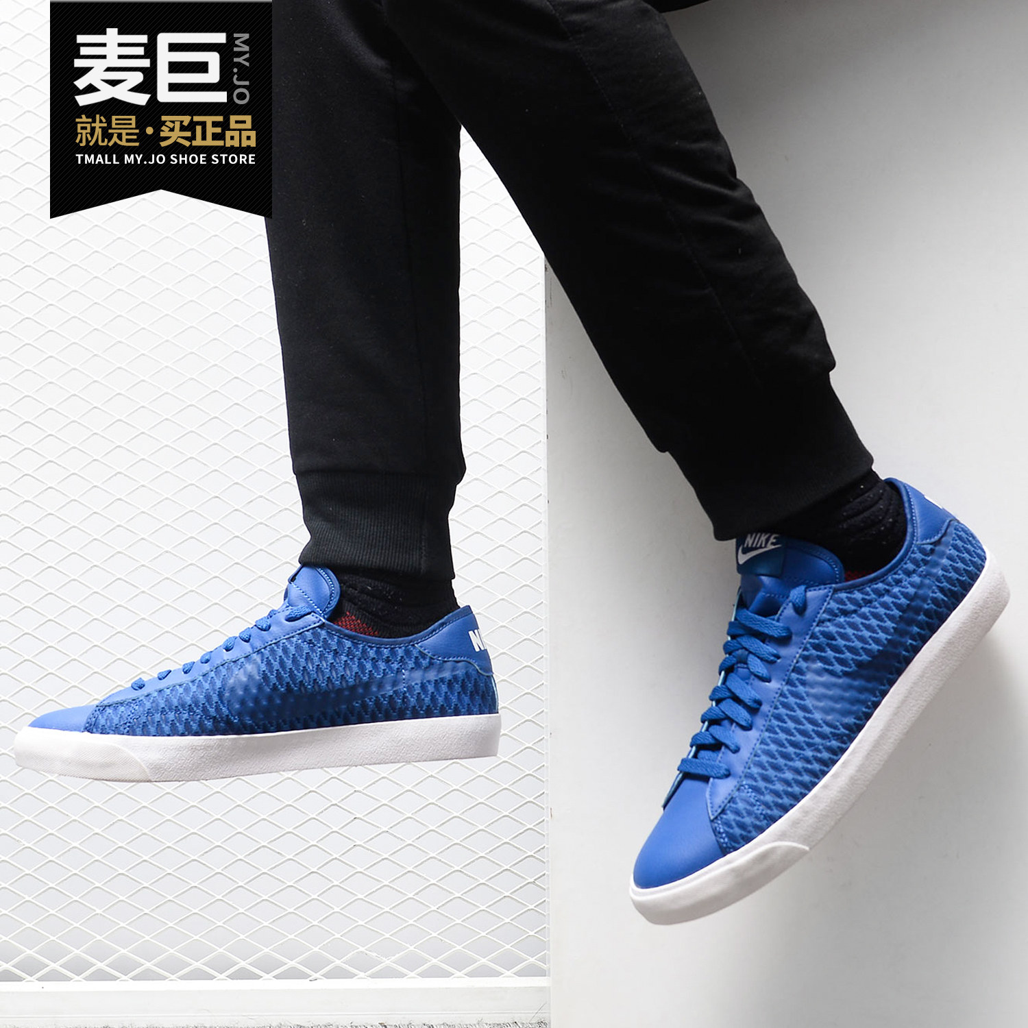 Nike/耐克正品男子2019新款低帮复古耐磨运动轻便休闲板鞋377812