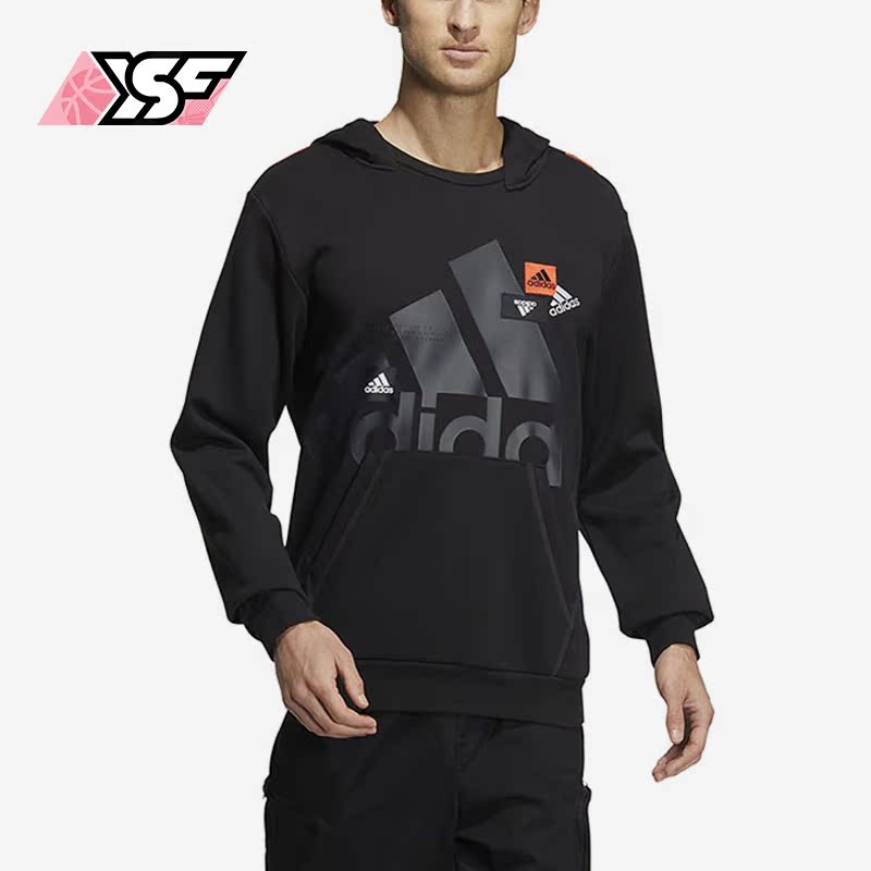 Adidas/阿迪达斯正品MH BP4 HOODY男子运动连帽卫衣HN8980