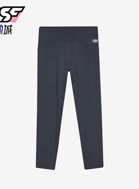 Skechers/斯凯奇正品大童款透气干爽紧身运动休闲九分裤 P223G118