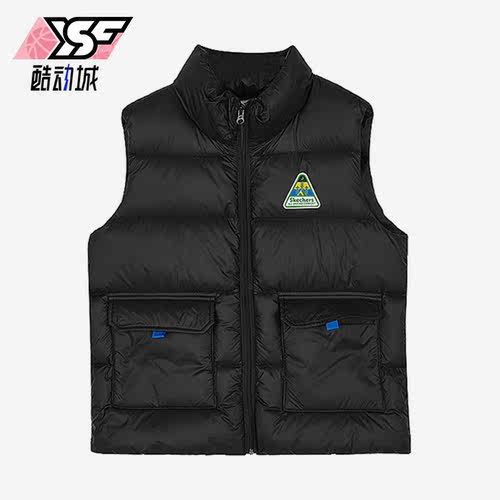 Skechers/斯凯奇正品新款儿童防风御寒梭织羽绒休闲透气运动马甲