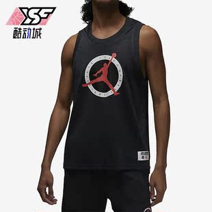 Nike JORDAN男子运动休闲无袖 透气背心DX9729 045 耐克正品