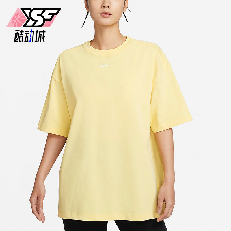Nike/耐克正品Oversize 风女士新款宽松短袖T恤DX7911-722
