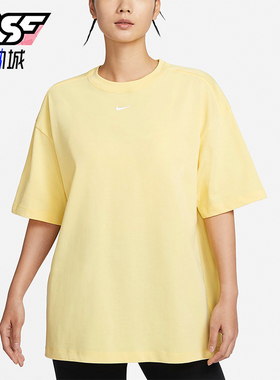 Nike/耐克正品Oversize 风女士新款宽松短袖T恤DX7911-722
