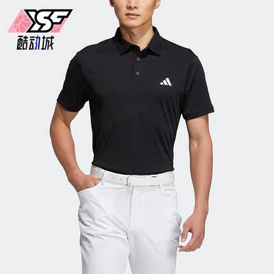 阿迪达斯男子新款时尚运动POLO衫