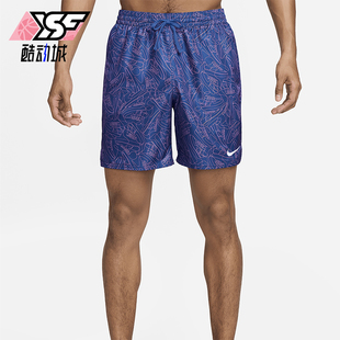 Sneakers男士 Swim 耐克正品 476 弹性宽松沙滩短裤 FZ6361 时尚 Nike