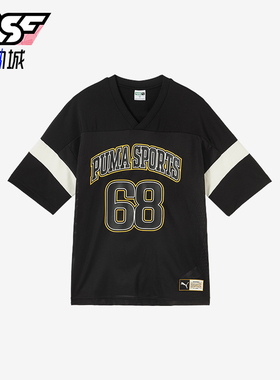 Puma/彪马正品夏季新款男士潮流舒适休闲运动短袖630355-01