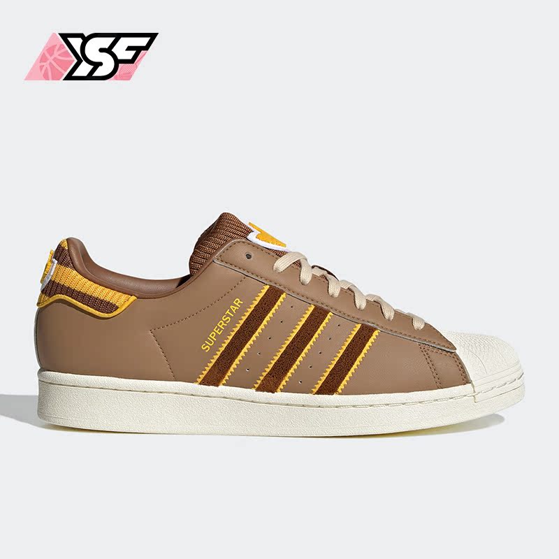 Adidas/阿迪达斯正品三叶草男女耐磨经典贝壳头板鞋IG3003