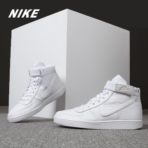 Nike/耐克正品 VANDAL HIGH男子春纯白舒适轻便运动休闲鞋 AH8518