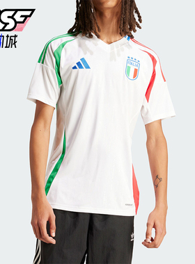 Adidas/阿迪达斯正品FIGC A JSY男士足球运动短袖球衣IN0656