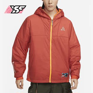 Nike/耐克正品春季新款男子户外运动保暖连帽棉服FD4055-668