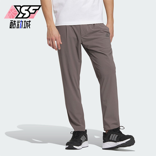 阿迪达斯男士防晒运动休闲九分裤