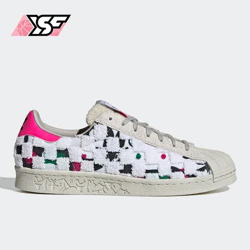 Adidas/阿迪达斯正品三叶草新款 SUPERSTAR 80S男女板鞋ID4384