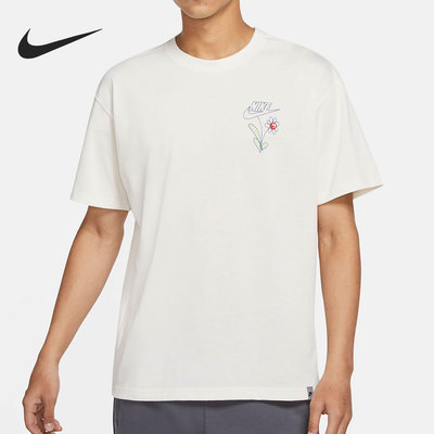 耐克男子小花运动短袖T恤
