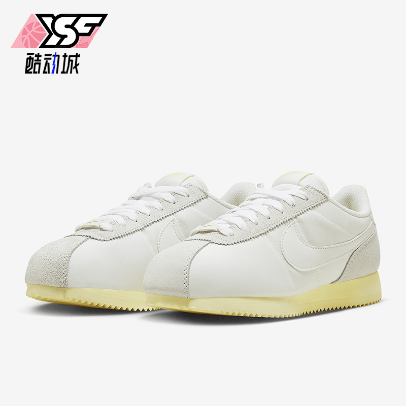 耐克女士系带透气复古运动休闲鞋