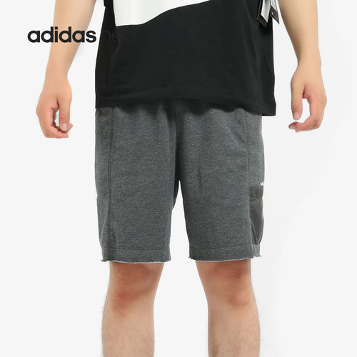 Adidas/阿迪达斯正品男 新款运动裤针织透气休闲五分裤 DW8086