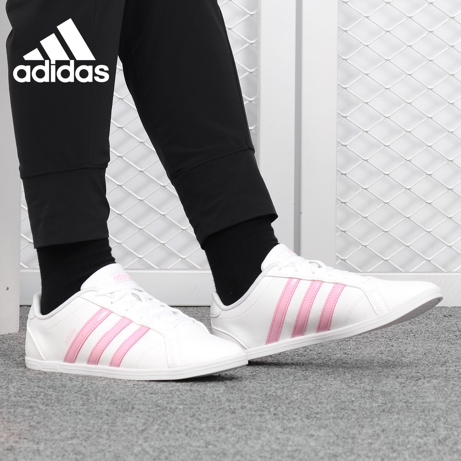 Adidas/阿迪达斯正品2019新款CONEO QT女子休闲运动板鞋 F34703