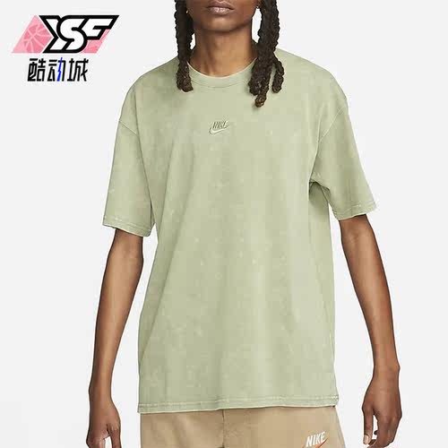 Nike/耐克正品夏季新款男子透气休闲运动针织短袖DZ2899-386